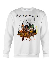 Black Friends Halloween Day Crewneck Sweatshirt tile