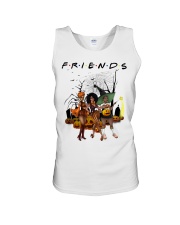 Black Friends Halloween Day Unisex Tank tile