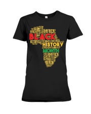 Freedom Africa Black History Month Premium Fit Ladies Tee tile