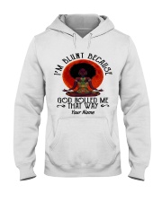 Personalized I'm Blunt Because God Rolled Me International Day Of Yoga Hooded Sweatshirt tile