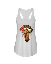 No Justice No Peace Juneteenth Ladies Flowy Tank tile
