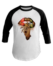 No Justice No Peace Juneteenth Baseball Tee tile
