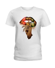 No Justice No Peace Juneteenth Ladies T-Shirt front
