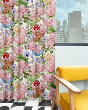 Pigs Lovers Window Curtain - Blackout aos-window-curtains-blackout-50x84-lifestyle-front-03