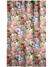 Pigs Lovers Window Curtain - Blackout front