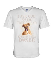Boxer Lovers V-Neck T-Shirt thumbnail