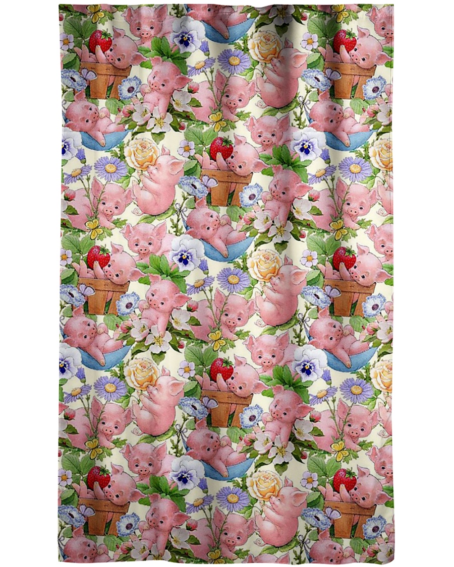 Pig Lovers Window Curtain - Blackout