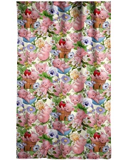 Pig Lovers Window Curtain - Blackout front