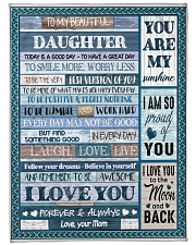 BLANKET I'M ALWAYS WITH YOU Large Fleece Blanket - 60" x 80" front