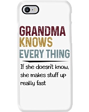 Grandma Knows Every Thing Phone Case tile