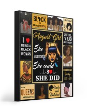 August Girl She Believed She Could So She Did Gallery Wrapped Canvas Prints tile