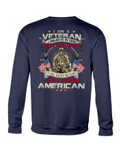 I Am A Veteran I Believe In God Family And Country Crewneck Sweatshirt tile
