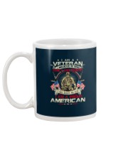 I Am A Veteran I Believe In God Family And Country Mug tile