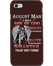 August Man I am a Son of God Phone Case tile