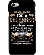 I'm A December Girl Phone Case tile