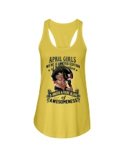 April Girls Were A Limited Edition Ladies Flowy Tank tile