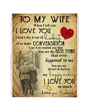 To My Wife Quilt tile