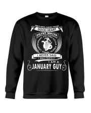 I Am A January Guy Crewneck Sweatshirt tile
