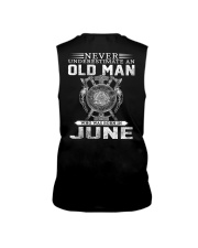 Never Underestimate An Old Man Who Was Born In Jun Sleeveless Tee tile
