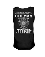 Never Underestimate An Old Man Who Was Born In Jun Unisex Tank tile