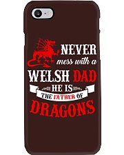 Never Mess With a Welsh Dad He is The Father Phone Case tile