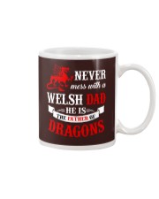 Never Mess With a Welsh Dad He is The Father Mug tile