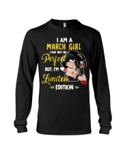 I Am A March Girl Long Sleeve Tee tile
