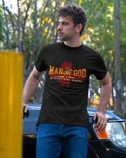 Man Of God Husband- Dad- Marine Classic T-Shirt apparel-classic-tshirt-lifestyle-front-44