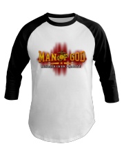 Man Of God Husband- Dad- Marine Baseball Tee tile