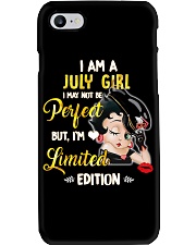 I Am A July Girl Phone Case tile