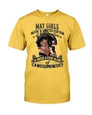 May Girls Were A Limited Edition Classic T-Shirt front