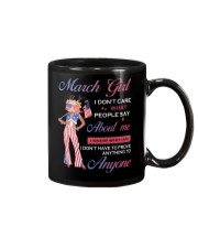 March Girl I Know Who I Am Mug tile
