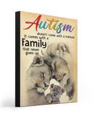 Autism doesn't come with a manual it comes with a Gallery Wrapped Canvas Prints tile