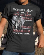 October Man I am a Son of God Classic T-Shirt apparel-classic-tshirt-lifestyle-28