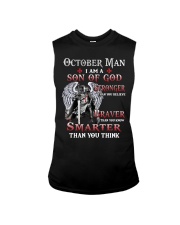 October Man I am a Son of God Sleeveless Tee tile