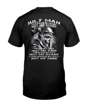 July Man You Know My Name Not My Story Classic T-Shirt back