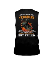 I Was Born In February My Scars Tell Me A Story Sleeveless Tee tile