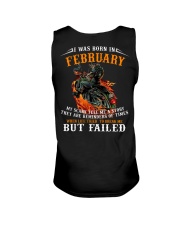 I Was Born In February My Scars Tell Me A Story Unisex Tank tile