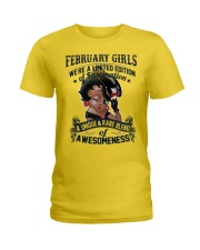 February Girls Were A Limited Edition Ladies T-Shirt tile