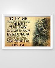 To My Son Never Feel That You Are Alone 36x24 Poster poster-landscape-36x24-lifestyle-02