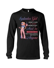 September Girl I Know Who I Am Long Sleeve Tee tile