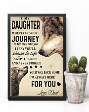 To My Daughter 24x36 Poster lifestyle-poster-8