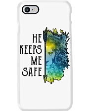 He Keeps Me Safe Phone Case tile