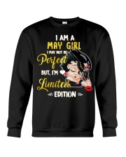 I Am A May Girl Crewneck Sweatshirt tile