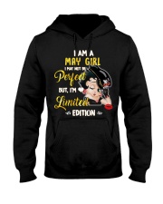I Am A May Girl Hooded Sweatshirt tile