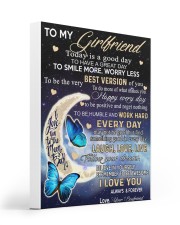 To My Grilfriend Gallery Wrapped Canvas Prints tile