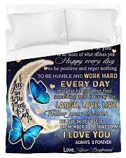 To My Grilfriend Duvet Cover tile