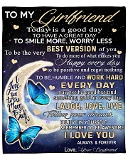 To My Grilfriend Fleece Blanket - 50" x 60" front