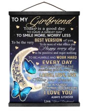 To My Grilfriend Hanging Canvas tile