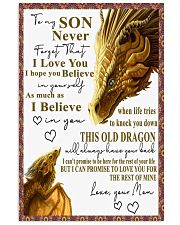 To My Son 11x17 Poster front
